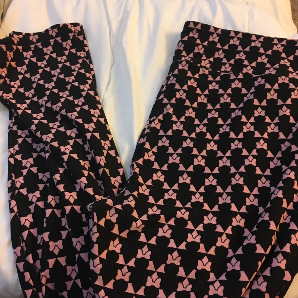 LulaRoe Minnie Mouse leggings TC